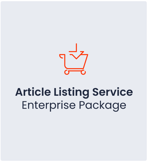 article listing service enterprise package